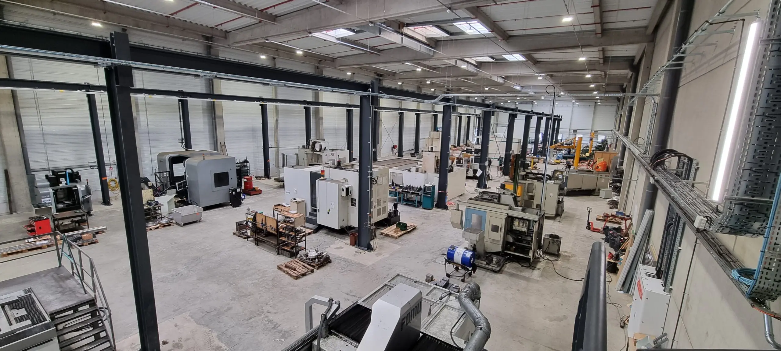 Locaux - atelier d'usinage